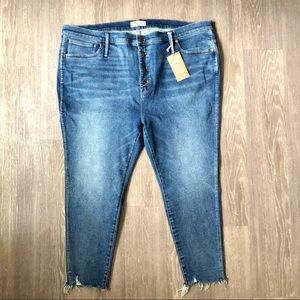 Madewell 10" High Rise Skinny Jeans NEW
